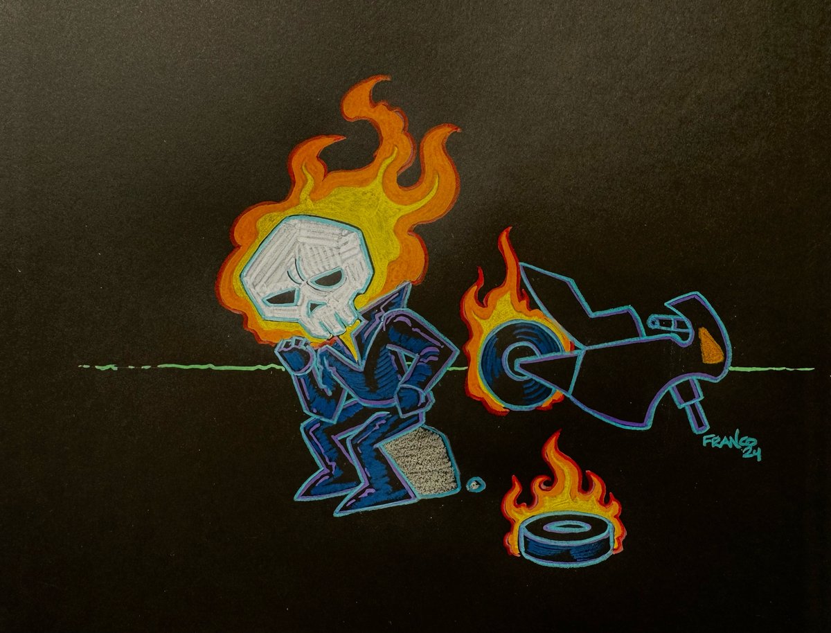 Image of Sad Ghost rider