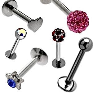 LABRET JEWERLY ZIRCON 