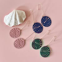 Image 5 of Oval Wave Drops - Various Colours