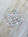 Acrylic Bag Tag Keychain