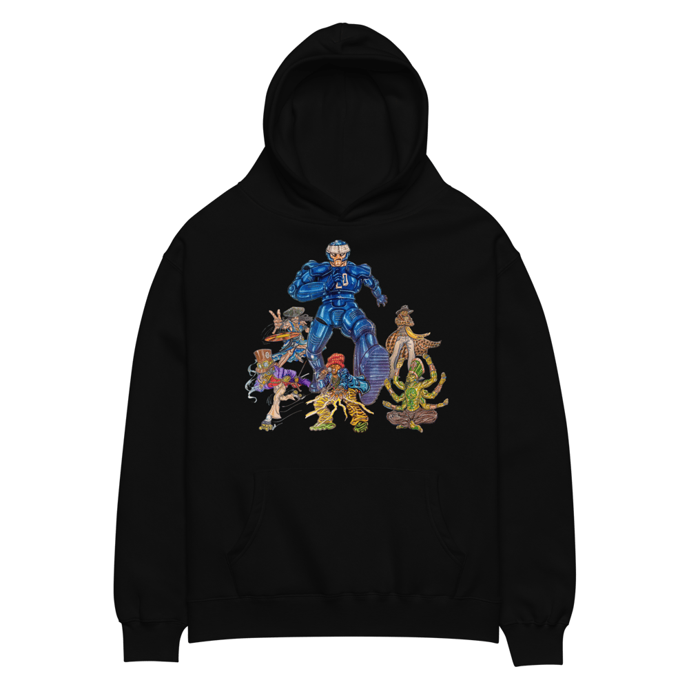 "KNOW THYSELF" SLO Oversized Hoodie [ART ILLUSTRATED BY GREGORY HAWKINS]