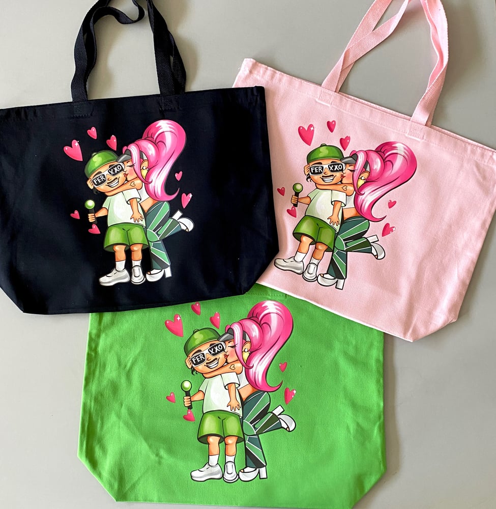 Image of KAROL X FERXXO TOTE BAGS