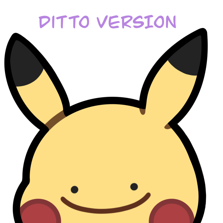 Image of Pokemon Vinyl Stickers (DITTO VERSION)