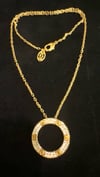 Carti** Gold plated love necklace (rhinestone)