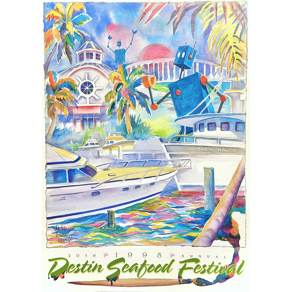 Image of Destin Seafood Festival 1998 (on display at TrimTab)