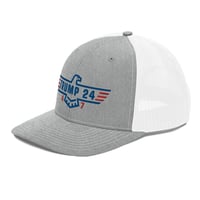 Image 4 of Trump 24 47 Eagle Richardson 112 Trucker Cap from PatriotsCo