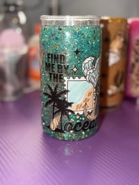 Image 3 of Snow Globe Tumblers (customizable made on live)