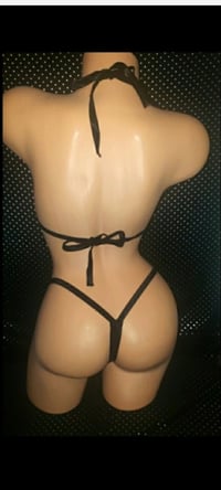 Image 2 of Neon Animal Thong Bikini