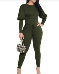 Image 1 of Too Cute Set ( Army Green)