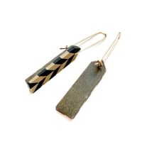 Image 2 of Herringbone Earrings