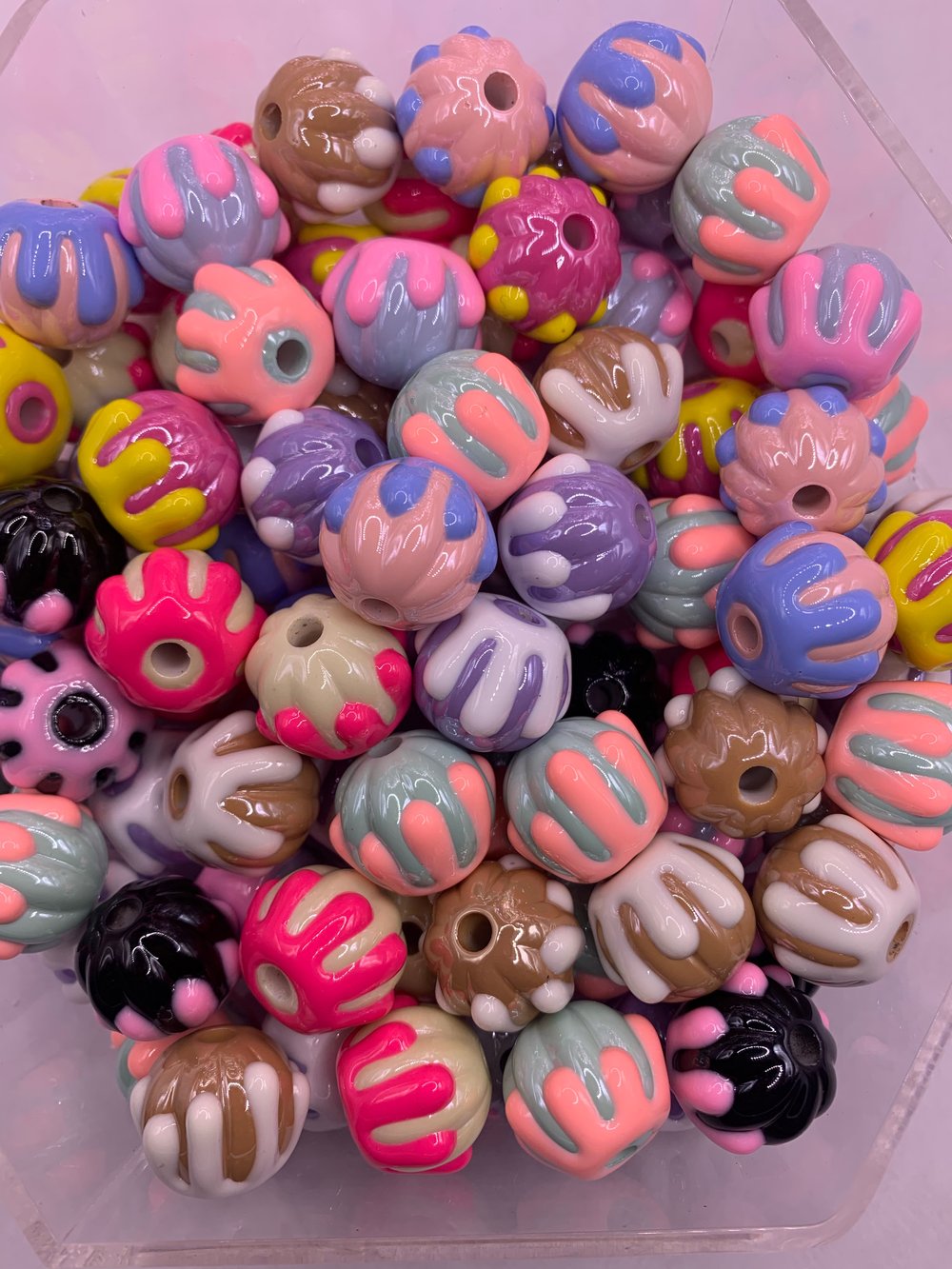 Image of Hand Painted Beads