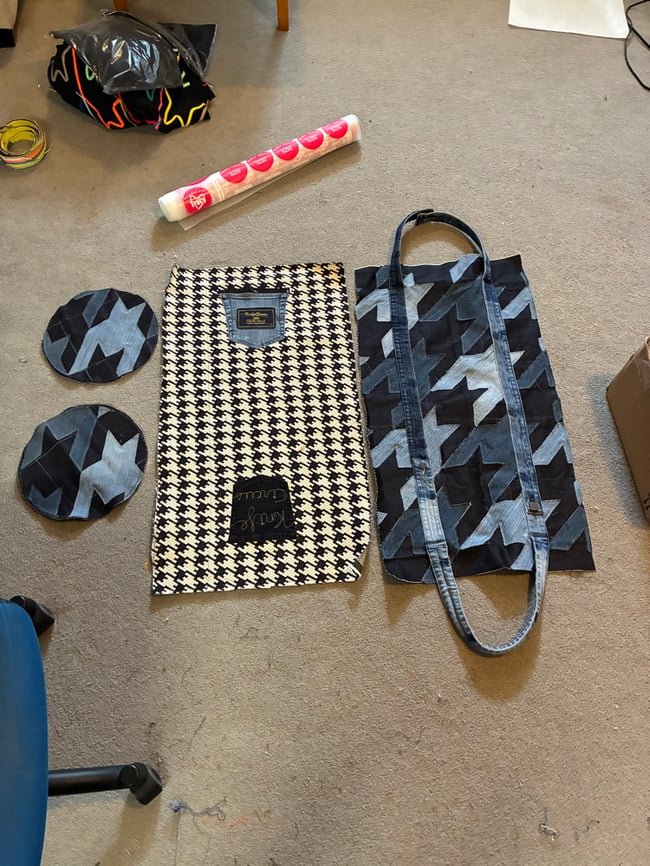 Houndstooth DuffleBag