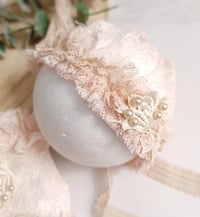 Image 4 of Newborn set for photoshoots | Sabrina | peach | off white