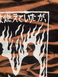Image 8 of 'Burning II' Screenprinted Bleached Tee Oneshot