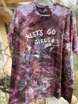 Image of XL Let's Go Girls Tie Dye Shirt 6