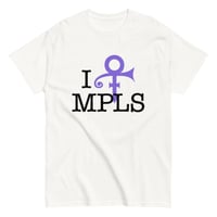 Image 1 of I [PRINCE] MPLS T-Shirt (Black Text)