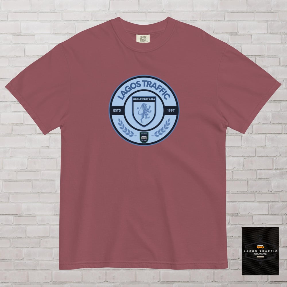 ICONIC LTC SIGNATURE BADGE TEE - ICE BLUE