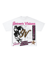 Image 1 of Leopard Visions cropped Tee