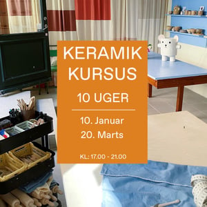 Image of Keramik Kursus - Vinter 2024