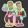 Dope-N-Goat Bucs Holo Stickers