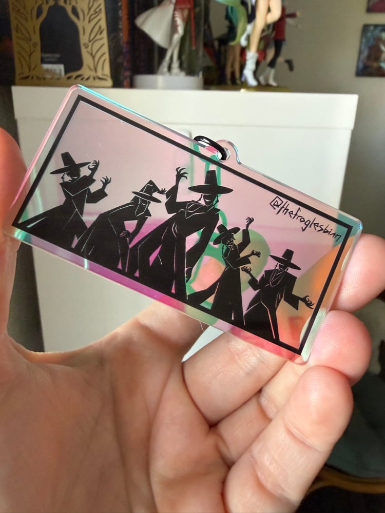 Image of Saja Boys Holo Acrylic Charm