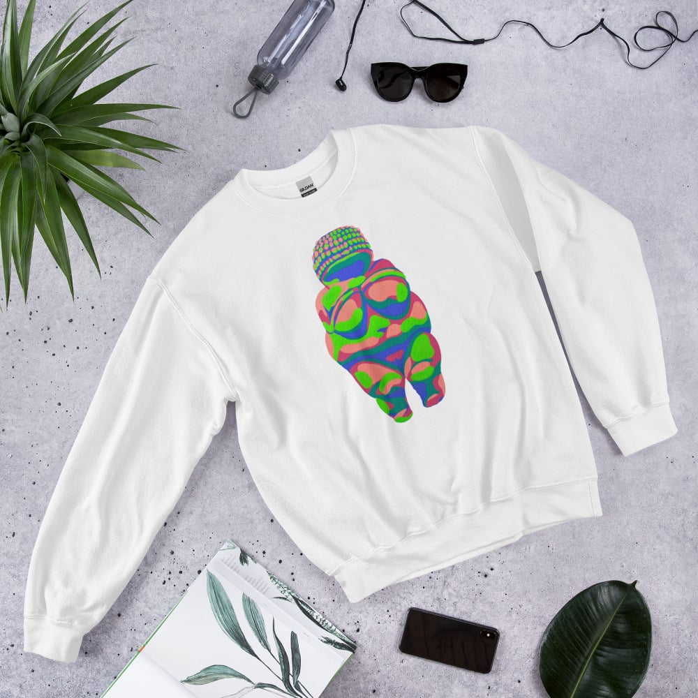 Image of Neon Willendorf Sweatshirt (S-5XL)