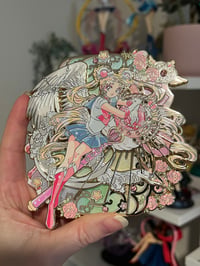 Image 6 of Iridescent part 2 enamel pin 
