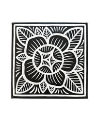 Image 1 of Rose Painting on Canvas #2