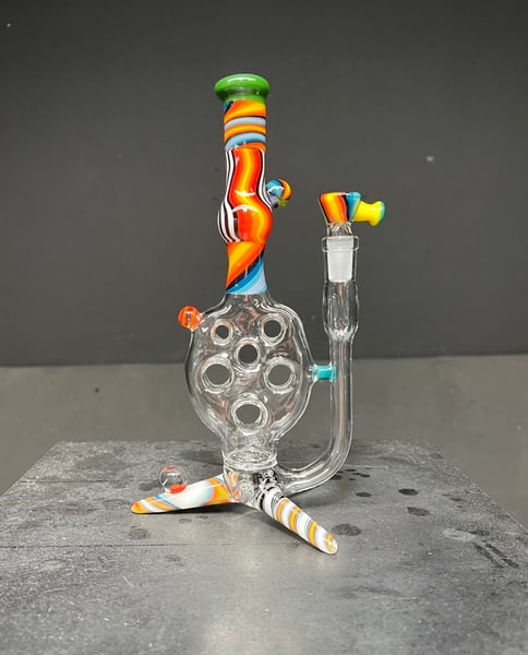 Image of Worked 14mm swiss perc 9” tall 