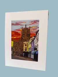 Cirencester A4 framed print 