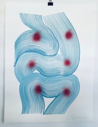 Image 1 of Blue strokes big 1 (original)