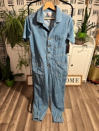 Image 1 of NWT denim jumper 
