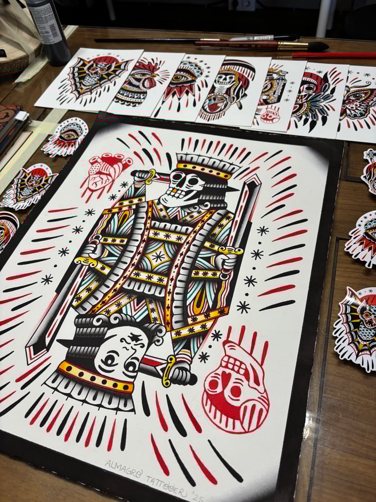 King of Death / Original Painting (+Gift)