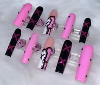 Kaws Pink & Black