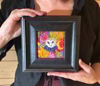 Image 1 of Wisdom Hand Embroidered Art