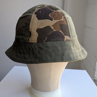 Image 1 of Made to Order–Reworked 6-panel Reversible Bucket Hat Camouflage (7 slots )