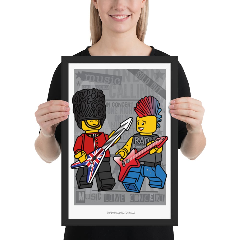 Jam Session Framed poster copy