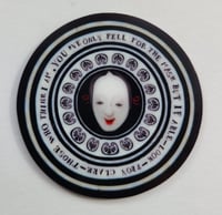 Image 1 of Mask Murrine with quote