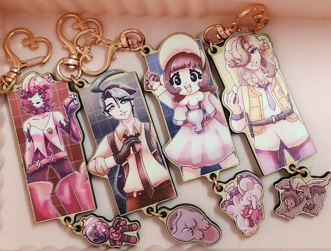 Image of Trainer and companion charms