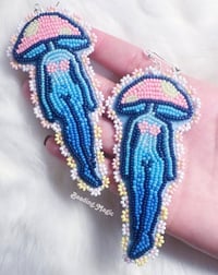 Image 1 of Blue Mushroom Lady