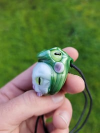 Image 1 of Frogy Hoody Kitty Pendant collab with Tony Kazy