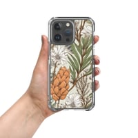 Image 17 of Art Nouveau Inspired Light and Airy Boho Floral Sketch Clear Case for iPhone®