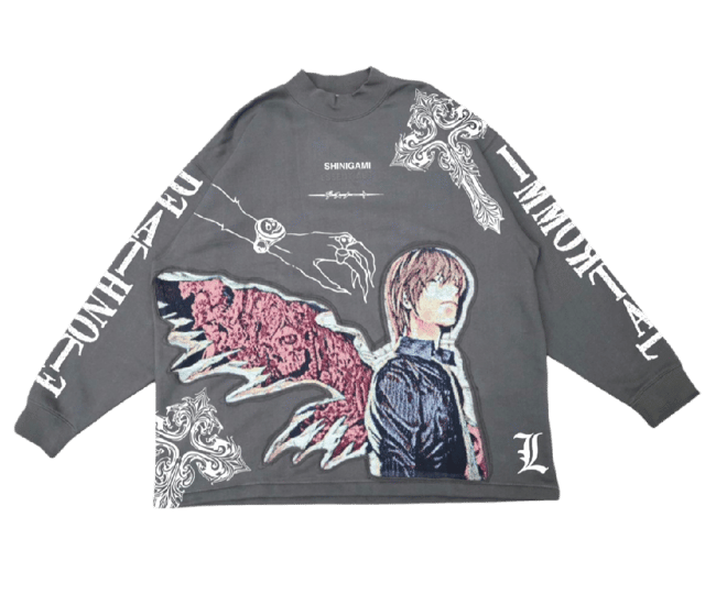 Story Sale Death Note Pullover