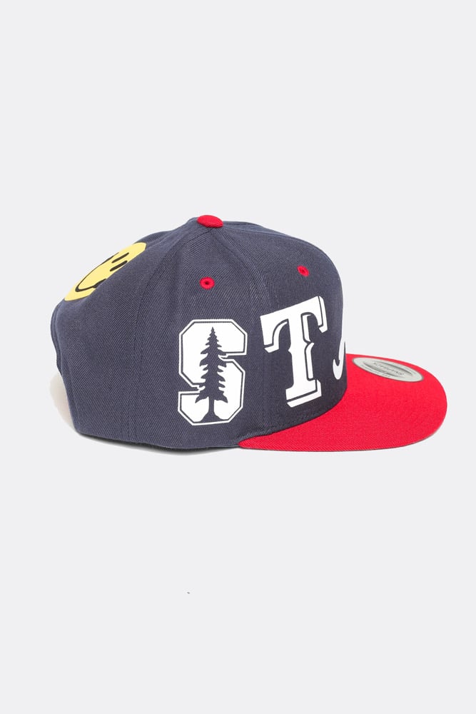 STARBOY SNAPBACK (NAVY BLUE & RED) Image 2