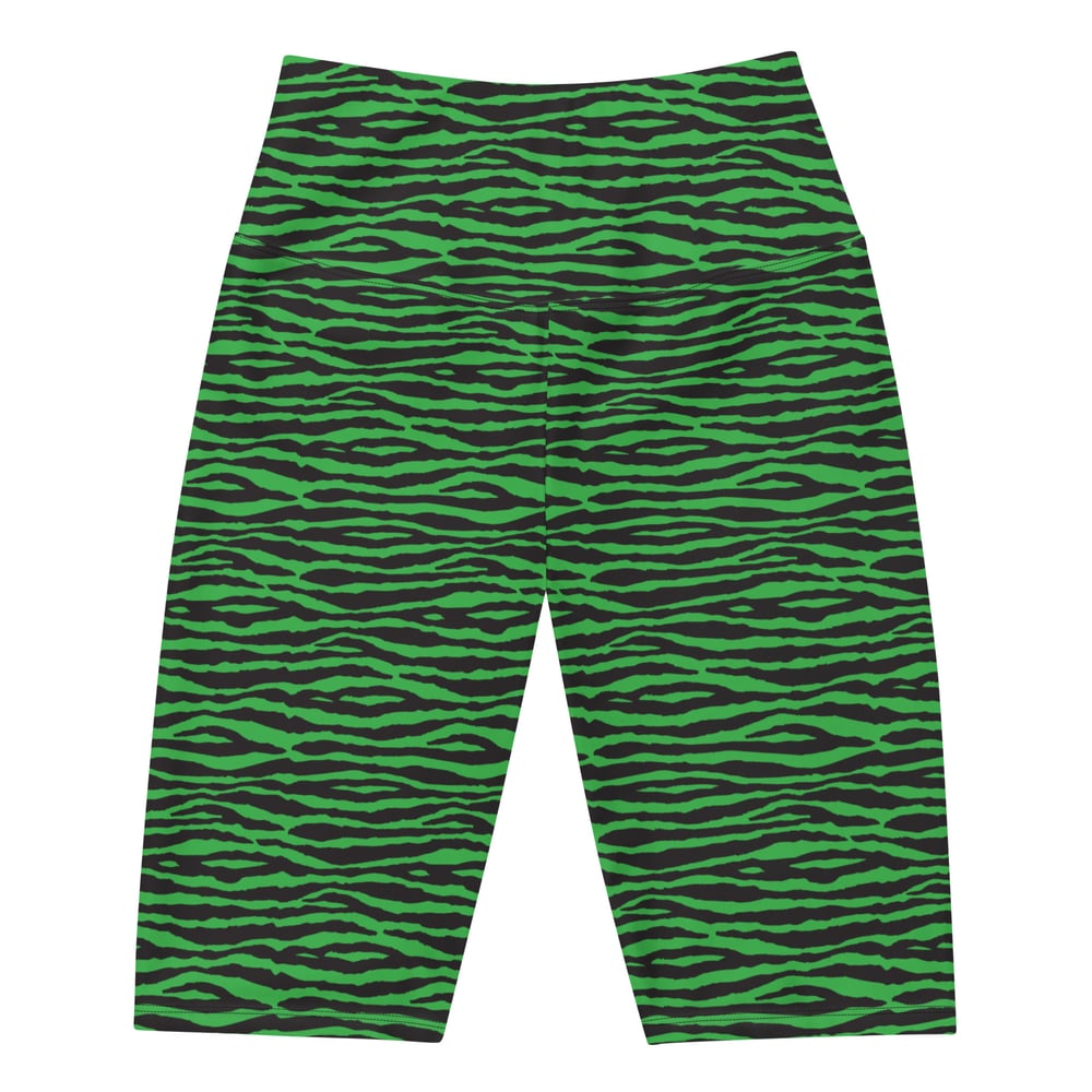 Punk Green Bike Shorts