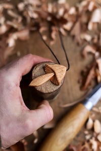 Image 4 of Mushroom- Pendant  Necklace 