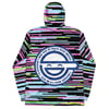Unisex "LaUgHiNg MaN" Technicolor Static GITS windbreaker