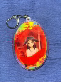 Image 1 of *LIMITED* Saya Liquid Quicksand Keychain