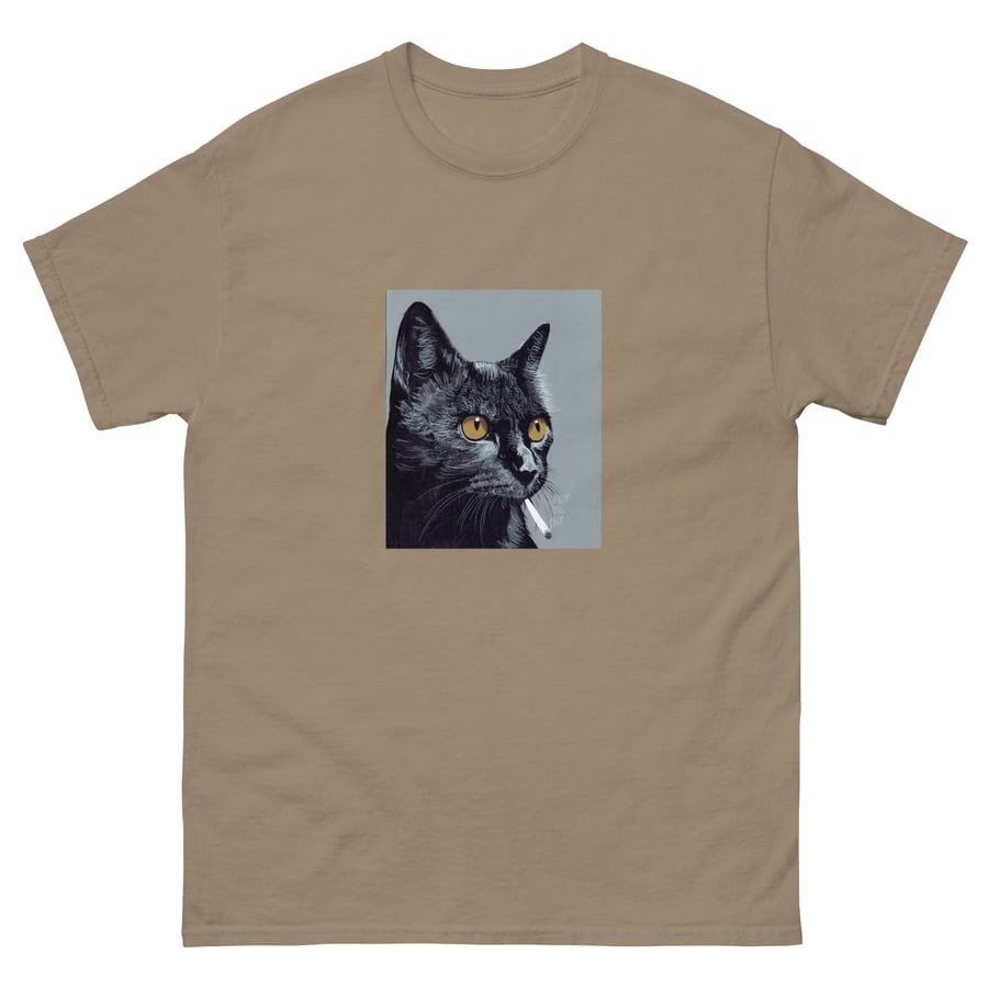 Image of FTS SMOKING CAT T-SHIRT