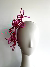 Image 1 of Fuchsia wired flowers. SOLD